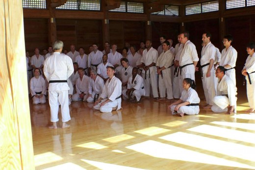 Ohshima Sensei Instructs at BBC Practice