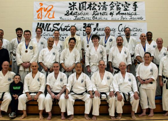 UNL 30th Anniversary and Midwest Kumite Tournament Group Photo by Dakota Altman